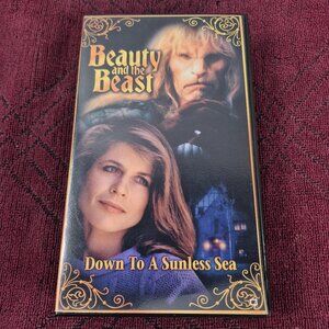 Beauty and the Beast - Down to a Sunless Sea -1988 - VHS Tape - Used